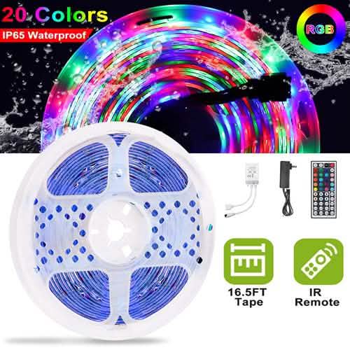 300 LED RGB Strip Lights – Remote Controlled Setup Lighting Kit