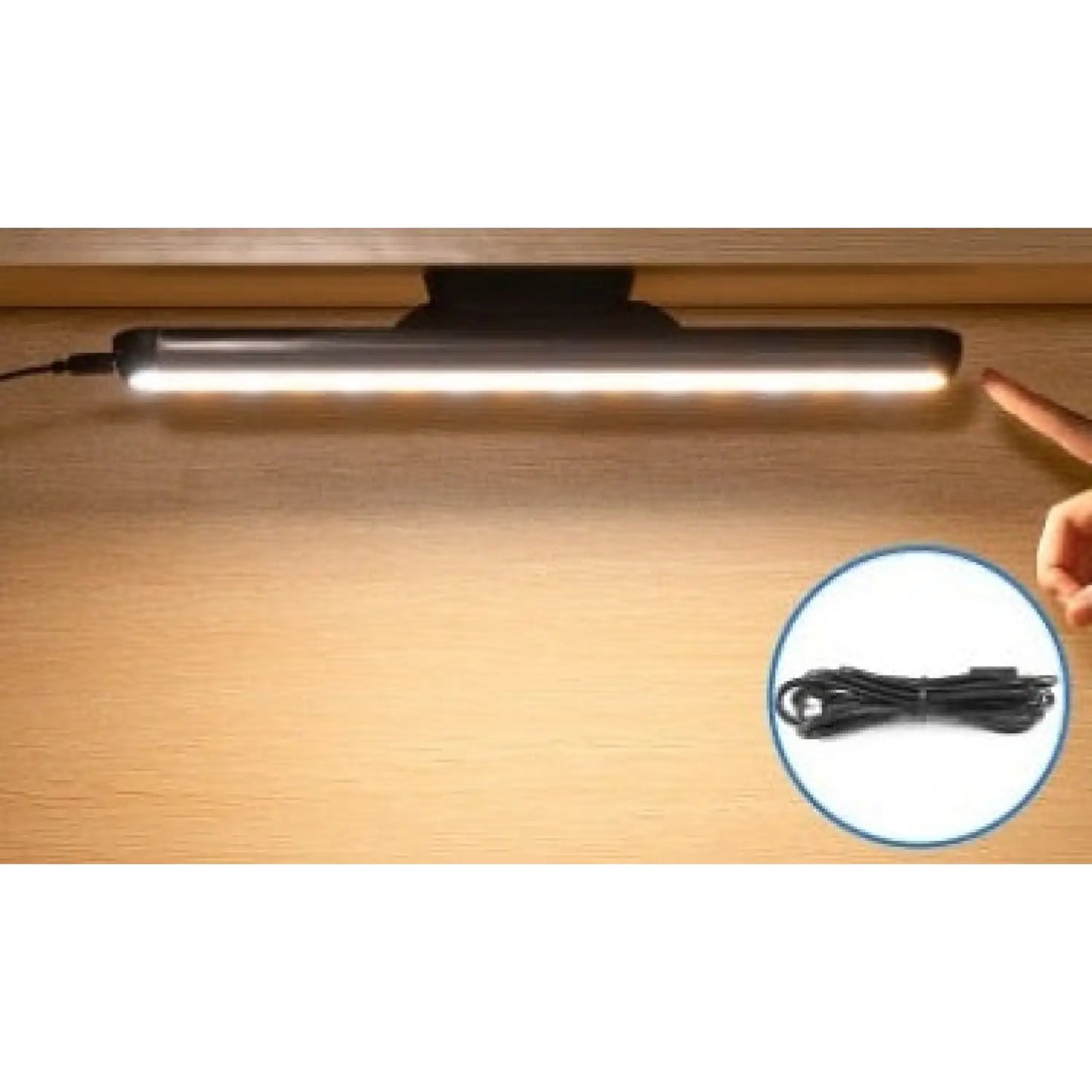 Rechargeable Magnetic Desk Light Bar – Ambient LED Setup Lighting