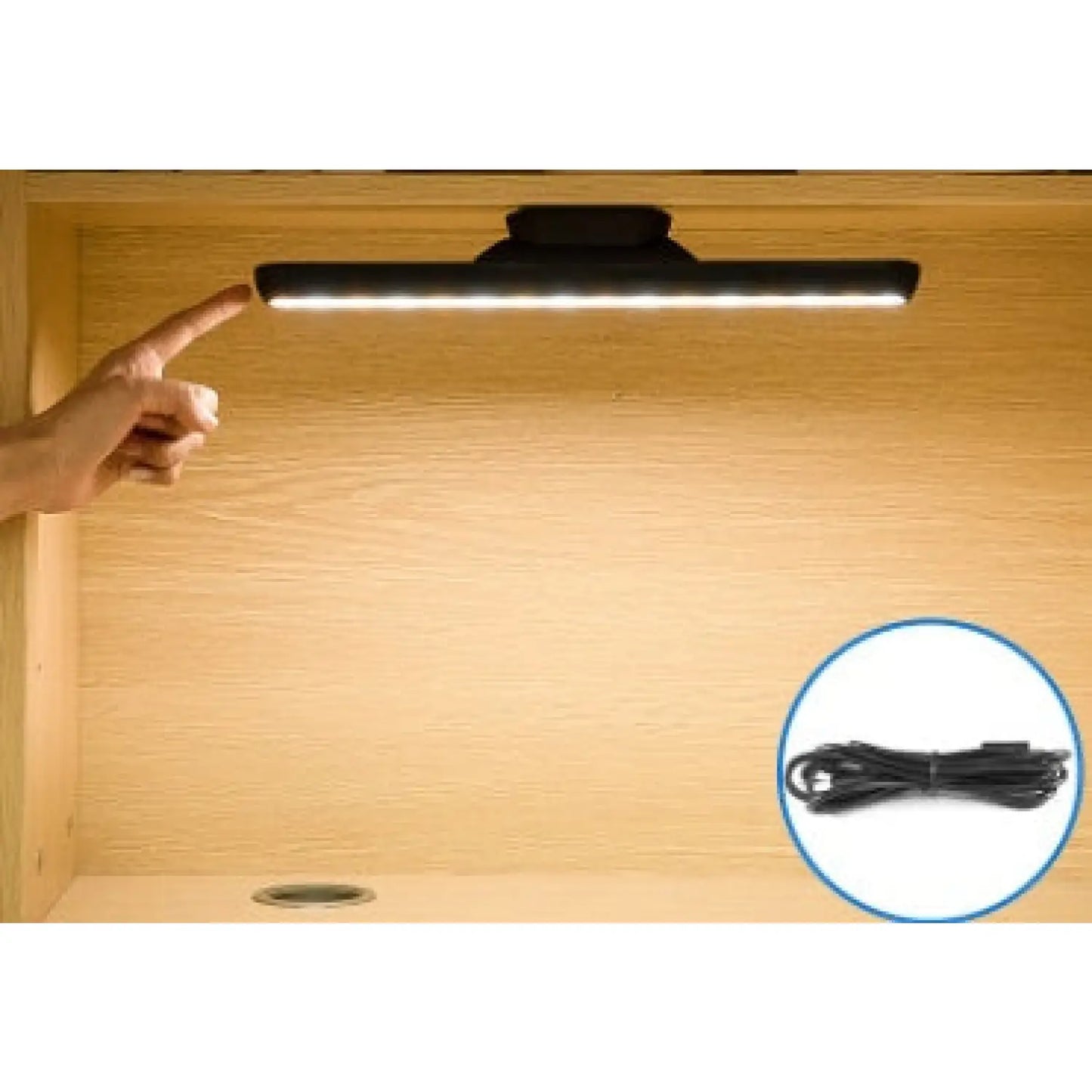 Rechargeable Magnetic Desk Light Bar – Ambient LED Setup Lighting